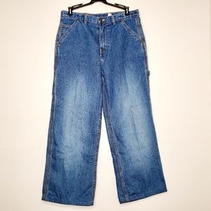 7) OPEN TRAILS Wide Straight Leg Jeans XL 16-18